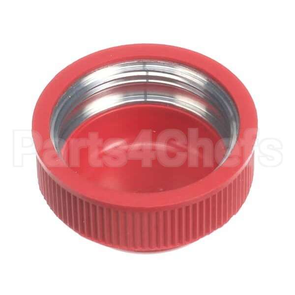 42MC-Y74RB Compatible Biro Rubberboot, Red, Threaded, 30Mm Dia