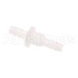 43121.0000 Compatible Bunn Fitting, .250 Barb Bulkhead-Kynar