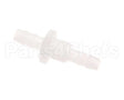 43121.0000 Bunn Fitting, .250 Barb Bulkhead-Kynar