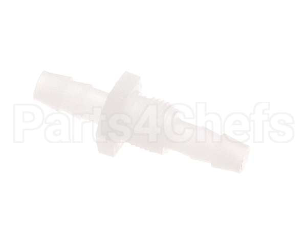 43121.0000 Bunn Fitting, .250 Barb Bulkhead-Kynar