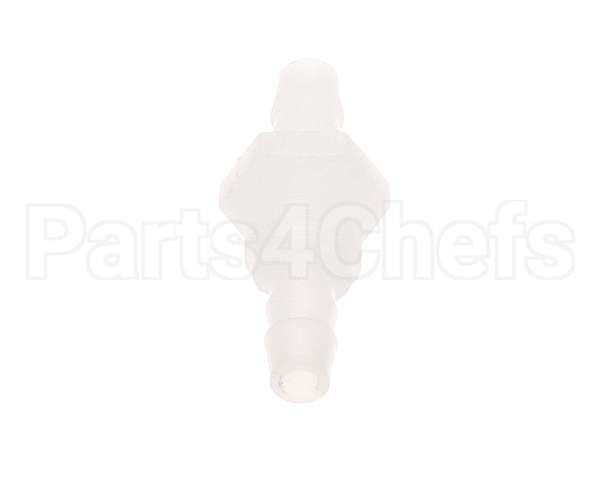 43121.0000 Bunn Fitting, .250 Barb Bulkhead-Kynar