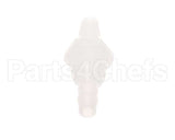 43121.0000 Bunn Fitting, .250 Barb Bulkhead-Kynar