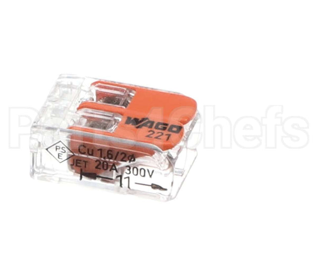 4350810-1 Vollrath Connector, 2 Wire Wago 221-412