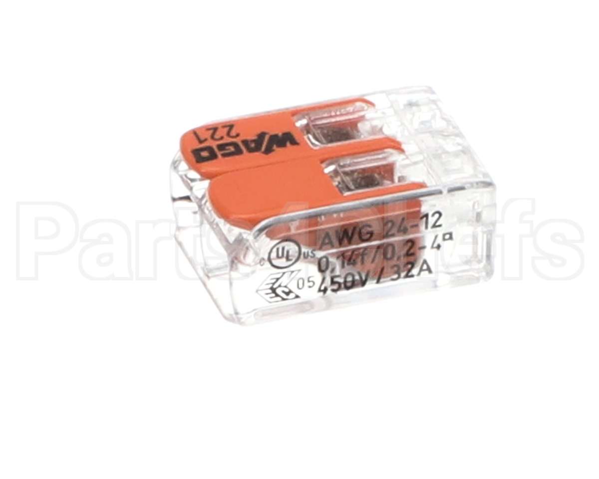 4350810-1 Vollrath Connector, 2 Wire Wago 221-412