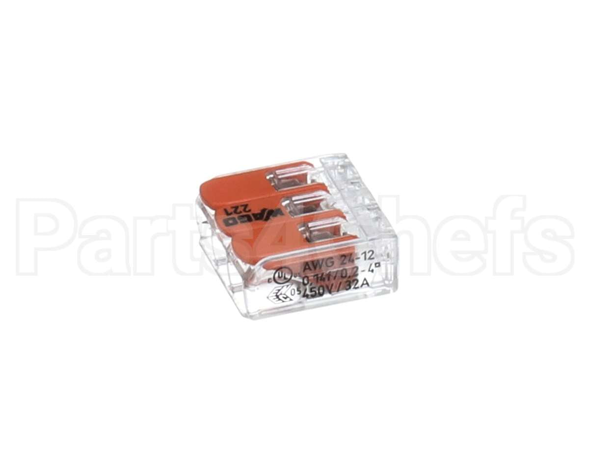 4350811-1 Vollrath Connector, 3 Wire Wago 221-413