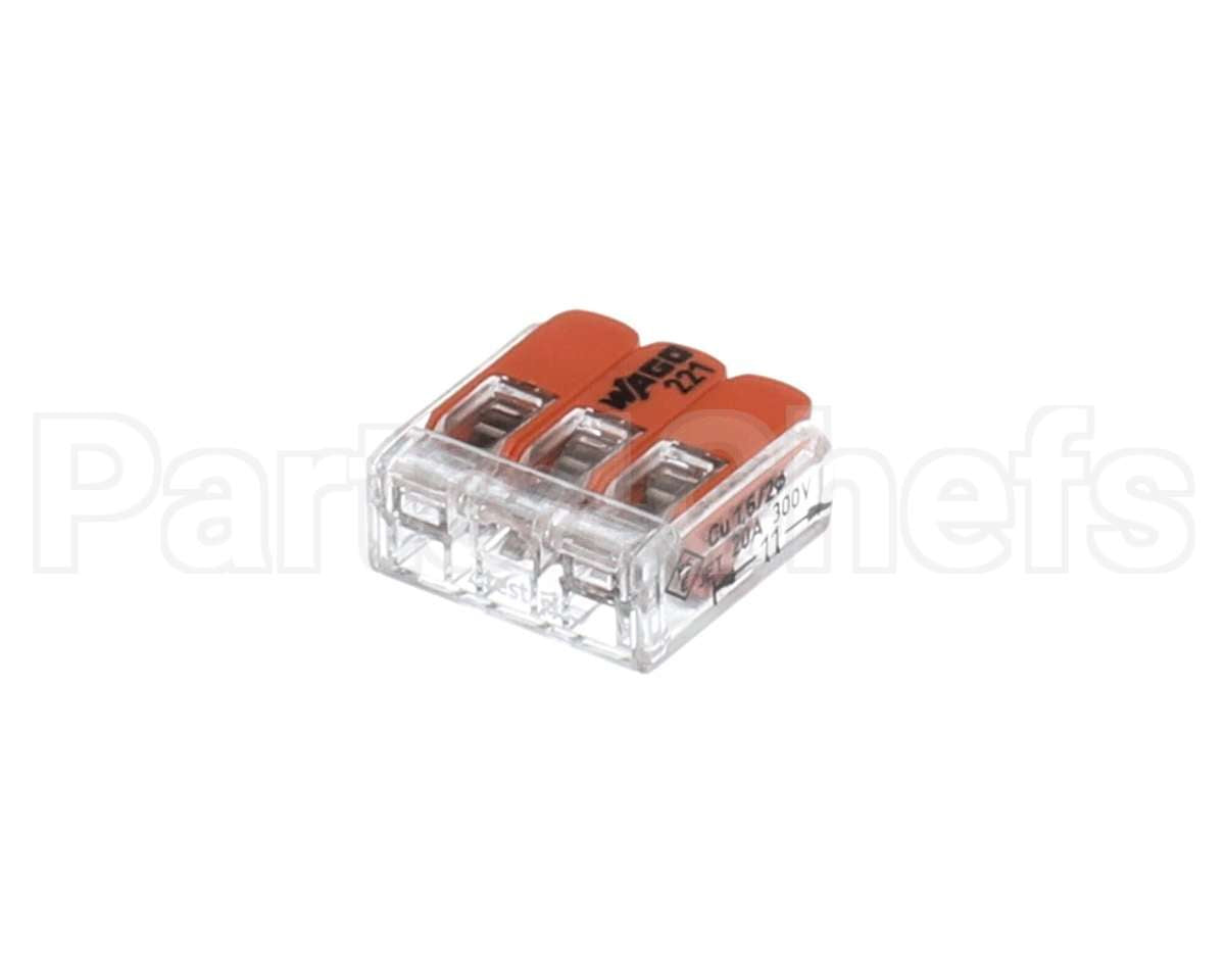 4350811-1 Vollrath Connector, 3 Wire Wago 221-413