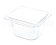 43581 Silver King Pan 1/6 Size 4 In Deep Plastic