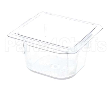 43581 Silver King Pan 1/6 Size 4 In Deep Plastic
