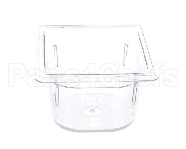 43581 Silver King Pan 1/6 Size 4 In Deep Plastic