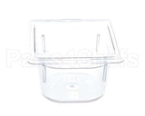 43581 Silver King Pan 1/6 Size 4 In Deep Plastic