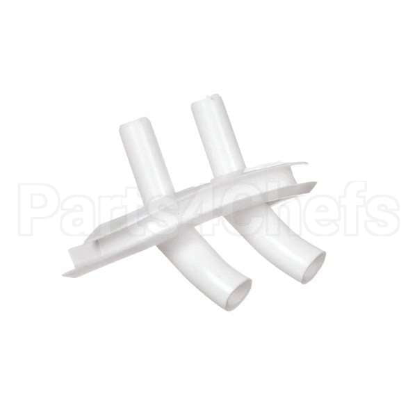43823.0002 Compatible Bunn Fitting, Dual Inlet-Ultra Laf