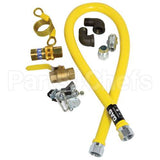 44-S0290-36 Compatible Dormont Mavrik Gas Hose Kit, 3/4" X 36"