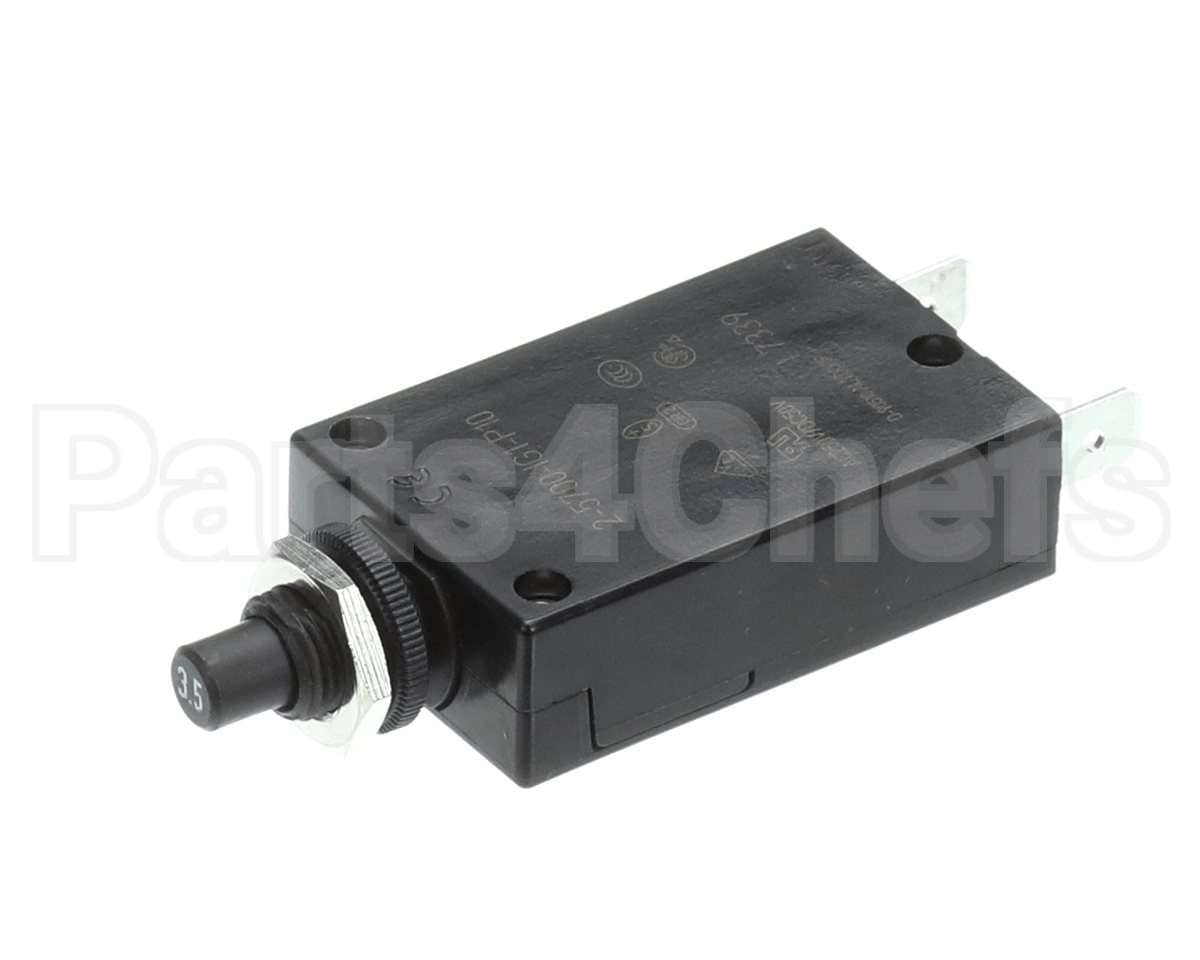 4400240 Univex Circuit Breaker,3.5 Amp