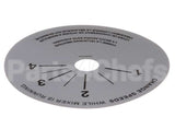 4400349 Univex Label,Srm20-40 Speed Control (98)(P)