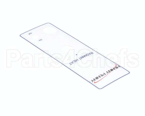 44009 Henny Penny Decal - Kfc Top Control Panel
