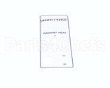44009 Henny Penny Decal - Kfc Top Control Panel