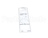 44015 Henny Penny Decal-Hcw-Kfc Btm Control Pnl
