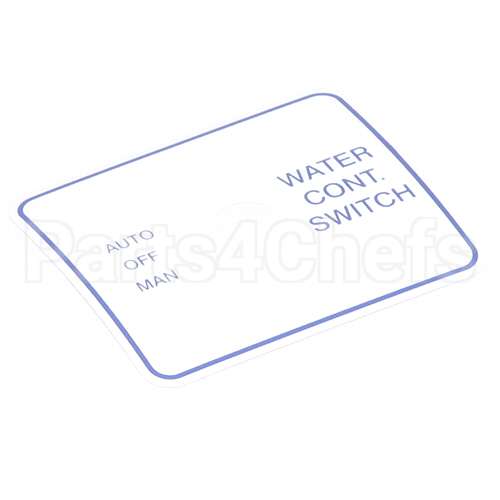 44030 Compatible Henny Penny Decal, Water Control, Hcw, Kfc