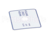44030 Henny Penny Decal-Hcw-Kfc Water Control