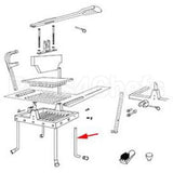 4409 Compatible Vollrath Leg, Lettuce King Iv M# 4400