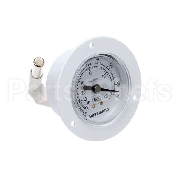 443312 Compatible Hussmann Thermometer-2 Dial White