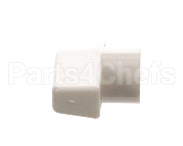 45-01286 Master-Bilt Knob, 1/4-20, White Plastic Tw