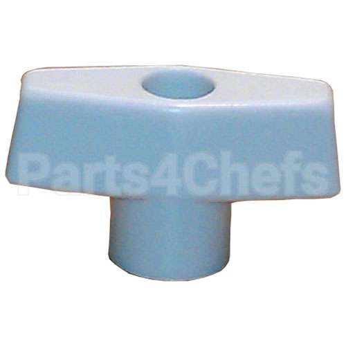 45-01286 Compatible Master-Bilt Knob, White Plastic