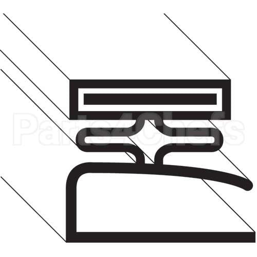 4507 Compatible Kairak Door Gasket 21 1/2" X 29 1/2"