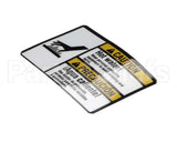 45164 Power Soak Systems Label Caution Hot Water
