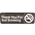4521 Compatible Traex Sign, No Smoking, Blk