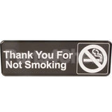 4521 Compatible Traex Sign, No Smoking, Blk