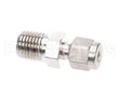 45400 Giles Connector, 0.190 Id, 1/4Npt, Swagelock