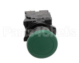4563 Hardt Switch Man Advance Green W/ 2 No Contact