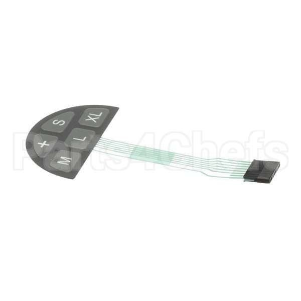 45759.0003 Compatible Bunn Switch, Membrane 5 Cup Size Im