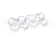 4600972 Garland Window Plug Clear 7/8In