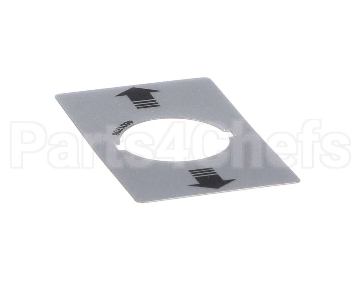 4601706 Garland Push Button Label