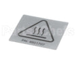 4601707 Garland Label - Iso Caution Hot