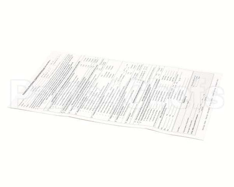 4603181 Garland Preventive Maintenance/ Certif