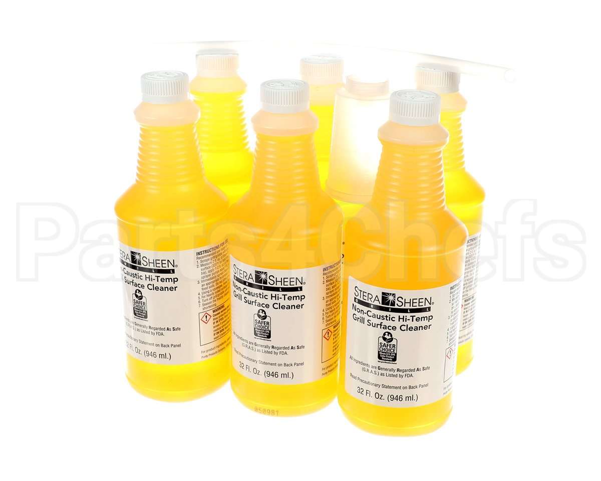 4603328 Garland Grill Cleaner In Bottles (Pack