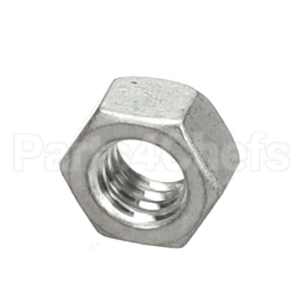 46095 Compatible Nemco Nut, 5/16-18, Hex, Al, 6625