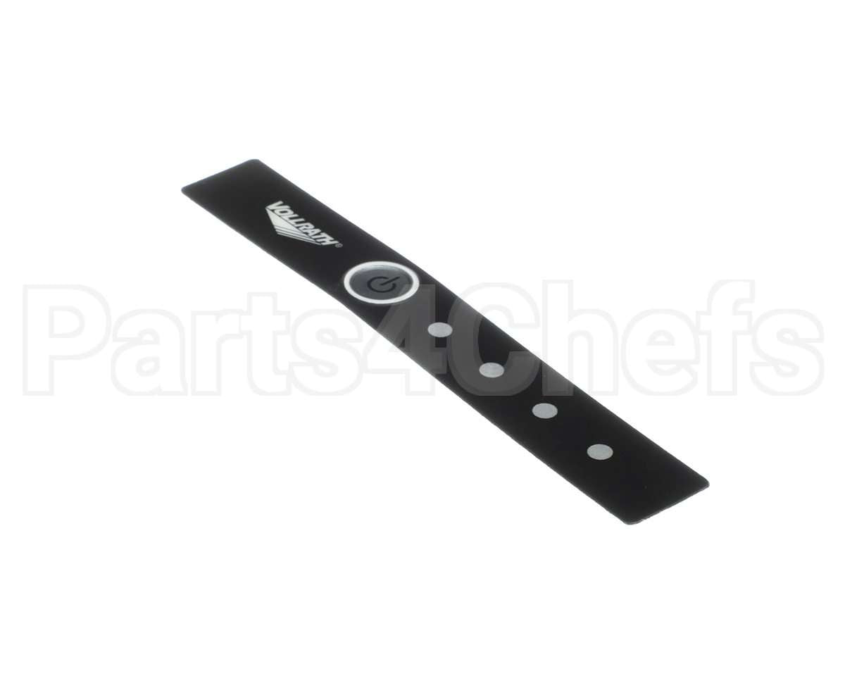 46371-1 Vollrath Control Panel Overlay-Countertop