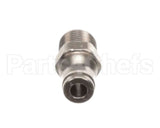 46578.0000 Bunn Fitting,.125Nptm X.156 Push-To-Conn Brs