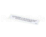 46754 Henny Penny Label-Elec.mtr French