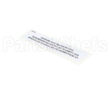 46754 Henny Penny Label-Elec.mtr French