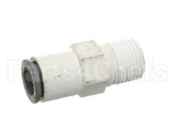46961.0000 Bunn Fitting, 1/4 Tube X1/8 Bspt Push To Con