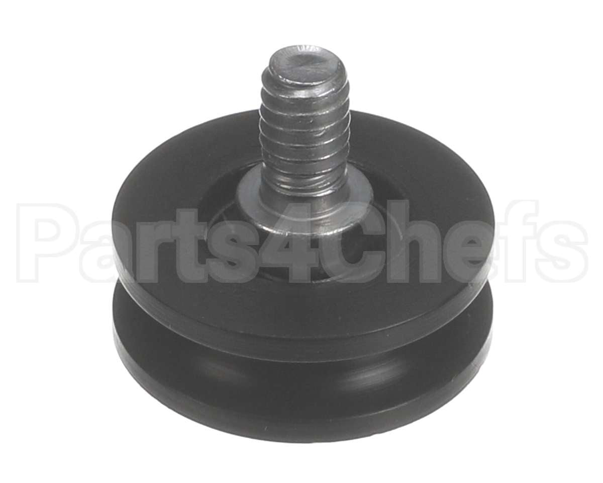 47-0120-589 Qbd Modular Systems Wheel, Sliding Door-Plastic-1/4-20
