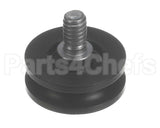 47-0120-589 Qbd Modular Systems Wheel, Sliding Door-Plastic-1/4-20