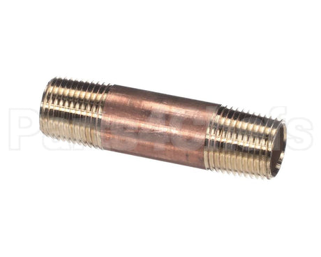 4730-004-20-10 Jackson Nipple, Brass 1/2"X3"Npt