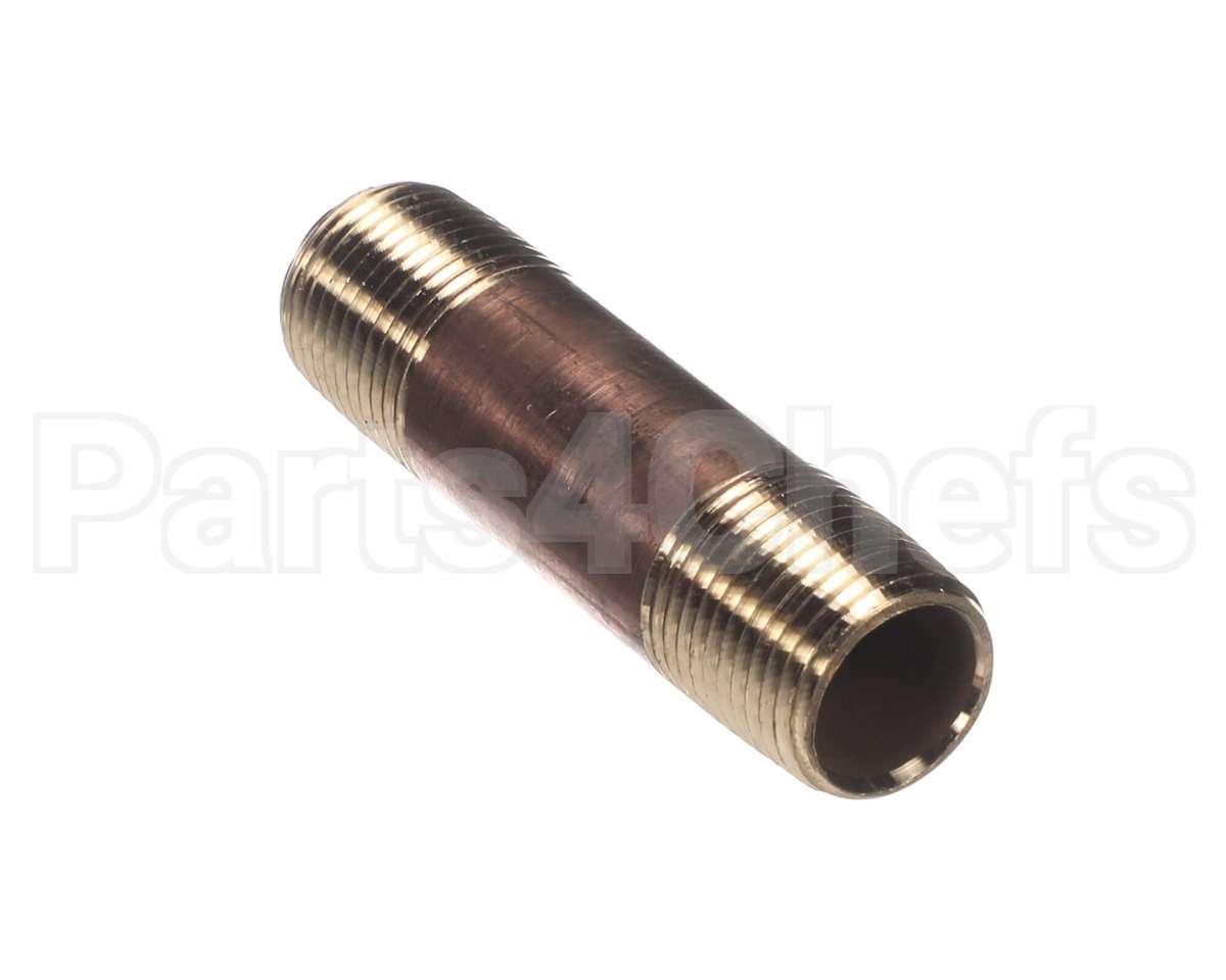 4730-004-20-10 Jackson Nipple, Brass 1/2"X3"Npt