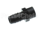 4730-004-40-12 Jackson Adapter 1/2 Barb X 1/4 Fnpt Black Polypr